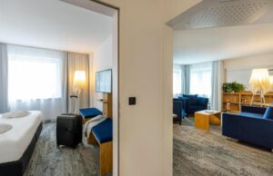 Luxuriöses Interieur einer Suite im ARCOTEL Wimberger Wien